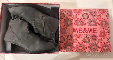 Stivali Donna grigio scamosciati taglia 41 Me&Me