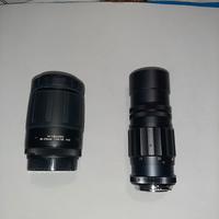 2 obbiettivi fotografici