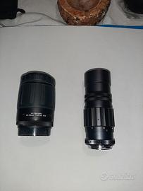 2 obbiettivi fotografici