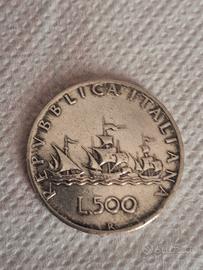 500 LIRE ARGENTO 1958