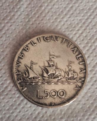 500 LIRE ARGENTO 1958
