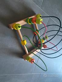 Labirinto di perline, multicolore