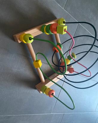 Labirinto di perline, multicolore