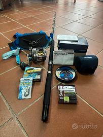 Attrezzatura traina SHIMANO FULL!