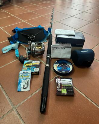 Attrezzatura traina SHIMANO FULL!