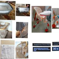 Culla Box Seggiolone Cavallo-dondolo 