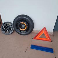 Tris Ruotino Punto 1.2 + Kit montaggio + Triangolo