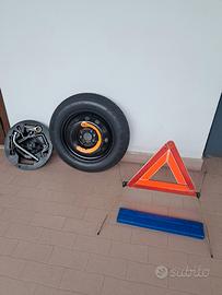 Tris Ruotino Punto 1.2 + Kit montaggio + Triangolo