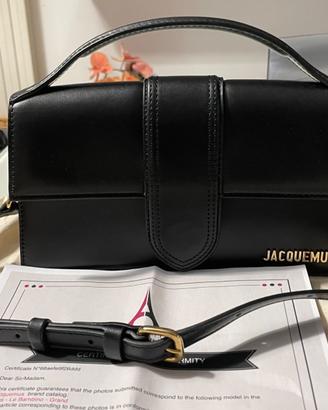 Borsa Jackemuse pelle nero Nuova Le Grand Bambino