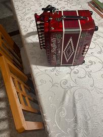 Organetto dino baffetti 4 bassi