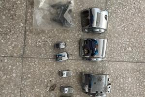 Kit comandi manubrio cromati harley davidson