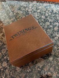 Twinings of London Scatola da Tè in legno vintage