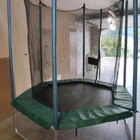 tappeto elastico Decathlon completo di telo