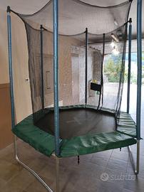 tappeto elastico Decathlon completo di telo