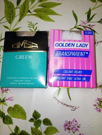 set nr. 2 Calze/collant donna bianche Nuove