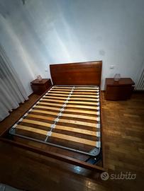 Letto matrimoniale cassettiera comodini