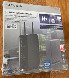 Belkin N+ Wireless Modem Router