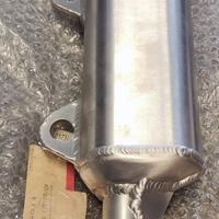 Silenziatore Alluminio Action per KTM GS 125 2TEMP
