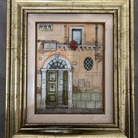 Quadro Polimaterico Maurizio Rizzo