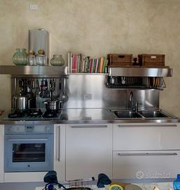 cucina piano tecnico completo cm 240