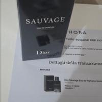 profumo sauvage dior 