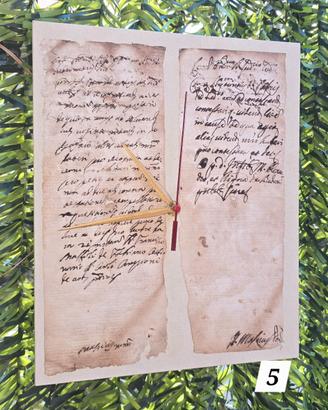 orologi da muro, artigianali