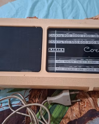 Radio d'epoca  DBR Coral anni70-Funzionante