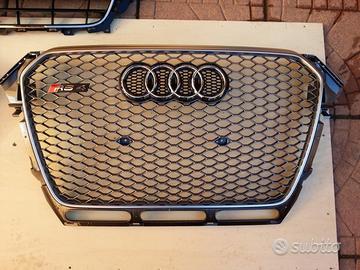 Calandra Audi RS4 8K B8 Originale Alluminio Platin