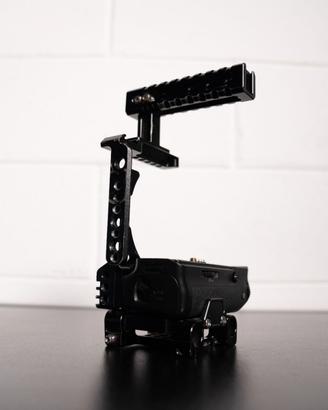Battery Grip + Cage + Top Handle per GH5 / GH5s