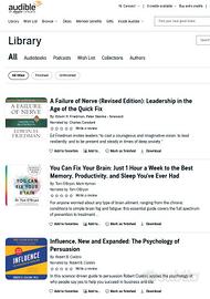 Audio libri in lingue EN, DE, RU, CZ