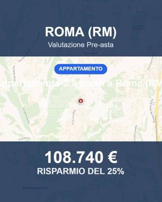Immobile in asta di 60 m² a Roma