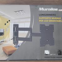 SUPPORTO MURALE ORIENTABILE PER LCD