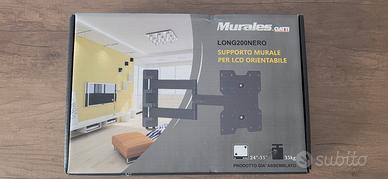 SUPPORTO MURALE ORIENTABILE PER LCD