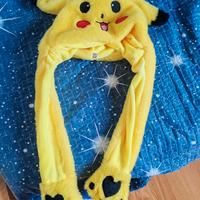 Cappello peluche Pokemon Pikachu - anime