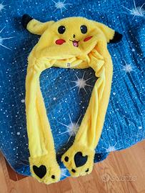 Cappello peluche Pokemon Pikachu - anime
