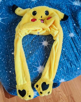 Cappello peluche Pokemon Pikachu - anime