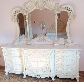 Camera da letto matrimoniale barocco veneziano 