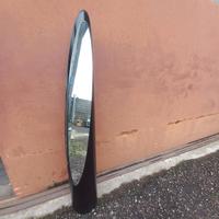 Specchio unghia . Colore marrone. Vintage.