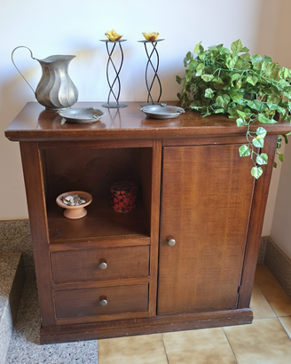 Mobile Ingresso Arte Povera + Specchiera