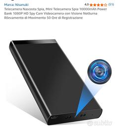 Mini Telecamera Spia Nisanuki 10000mAh