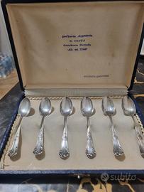 Cucchiaini in argento 800 - 6 pezzi