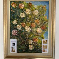 Quadro ad olio dipinto a mano