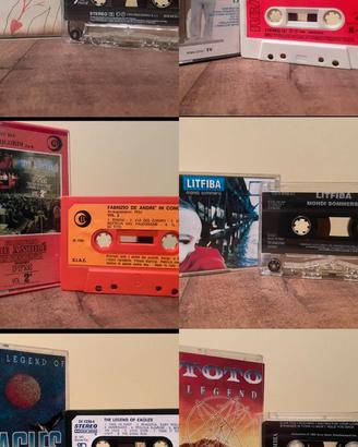 Musicassette MC cassette vari artisti