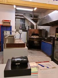 Pizzeria/rosticceria con Forno a legna-attivitá av
