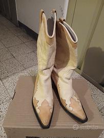 stivali da donna in vera pelle 