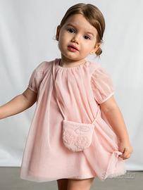 Vestito tulle con borsetta taglia 6 mesi!!!