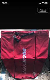 Sacca ducati corsa con cartellino
