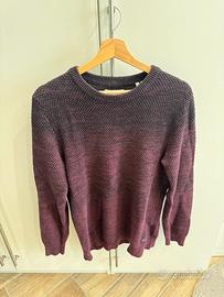 Maglione Jack & Jones Nero-Viola - Taglia M