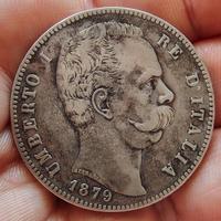 Umberto I 5 lire 1879