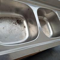 lavello inox 2 vasche